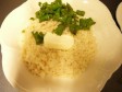 riso con uova di quaglia e asparagi