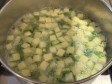 risoni con zucchine e pesto