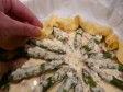 torta asparagi speck e formaggio