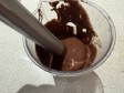 tortino banana, cacao e gocce in friggitrice