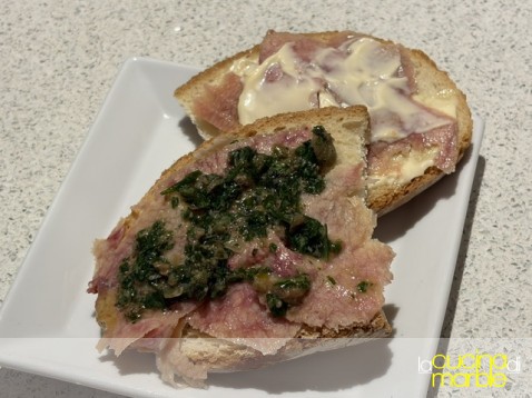crostini di poppa