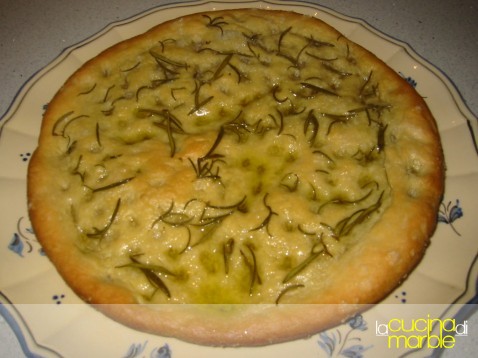 focaccia con lievito madre