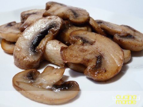 Julia Child's saut&eacute;ed mushrooms