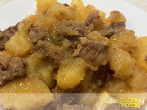 spezzatino con le patate light